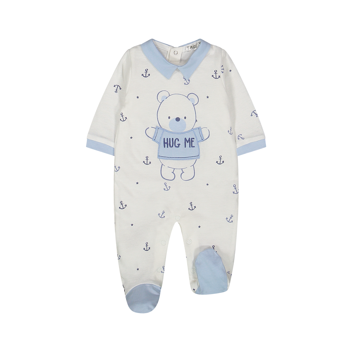 Tutina Con Ancorette Da Neonato Melby