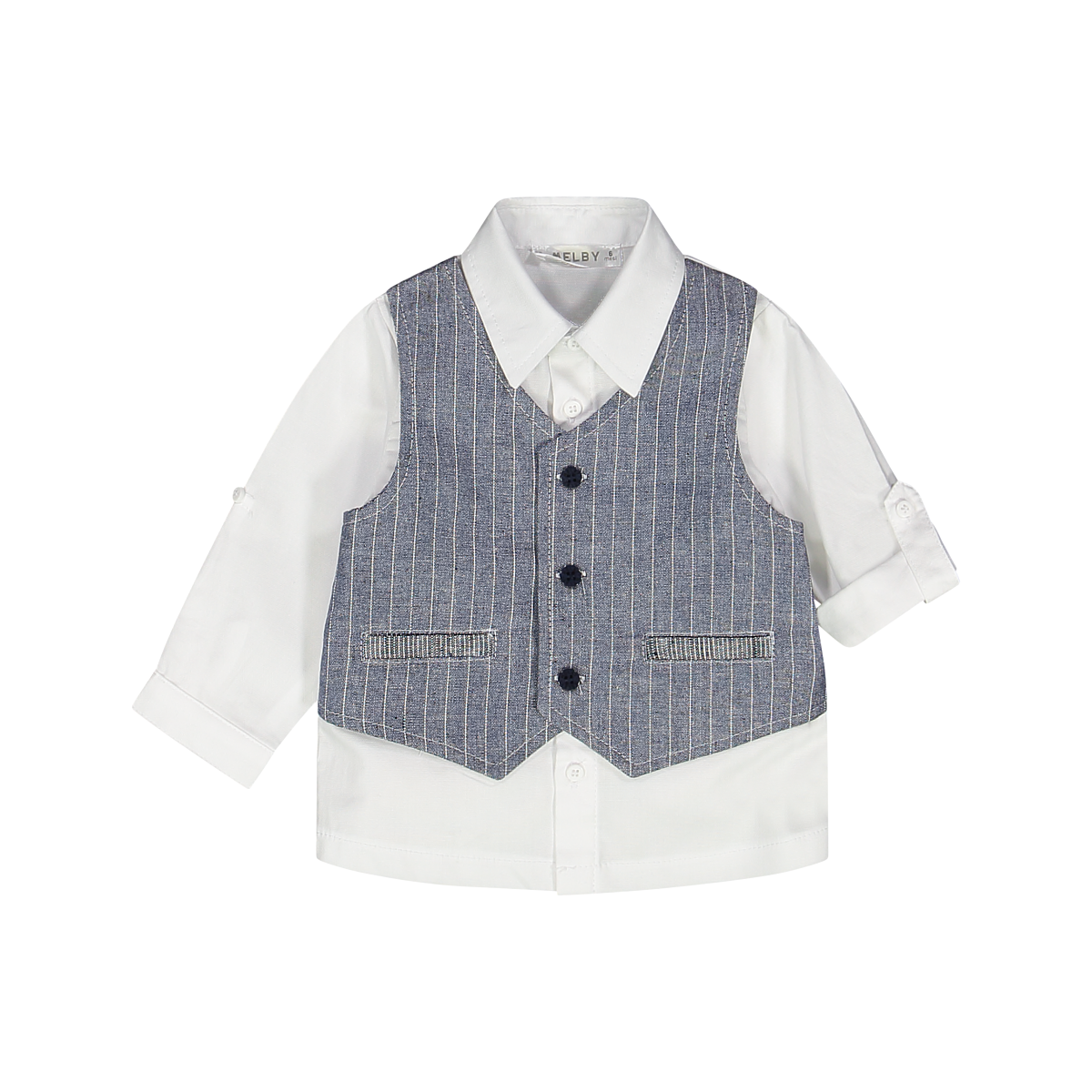 Gilet con hotsell camicia