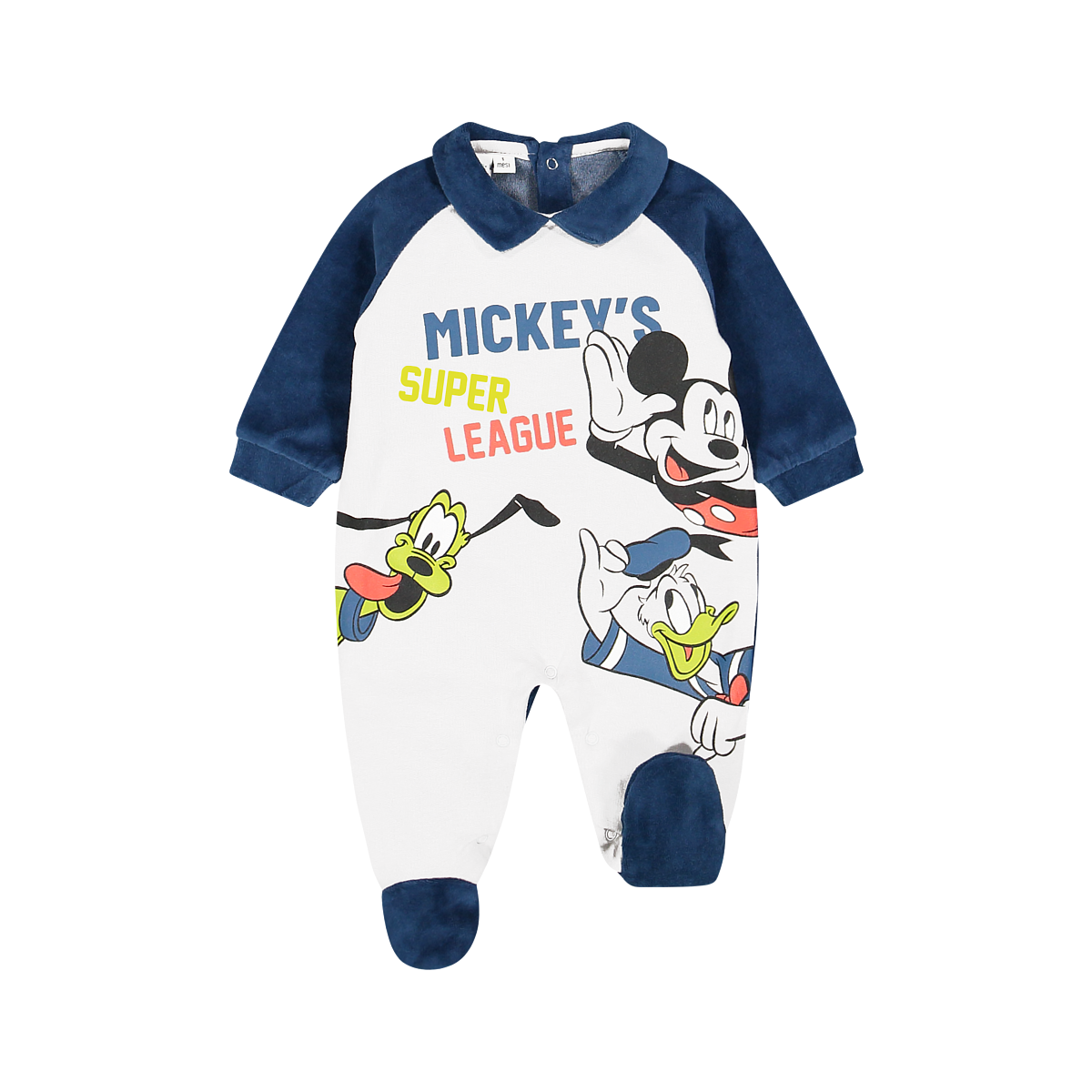 Tutina in felpa e ciniglia Disney neonato