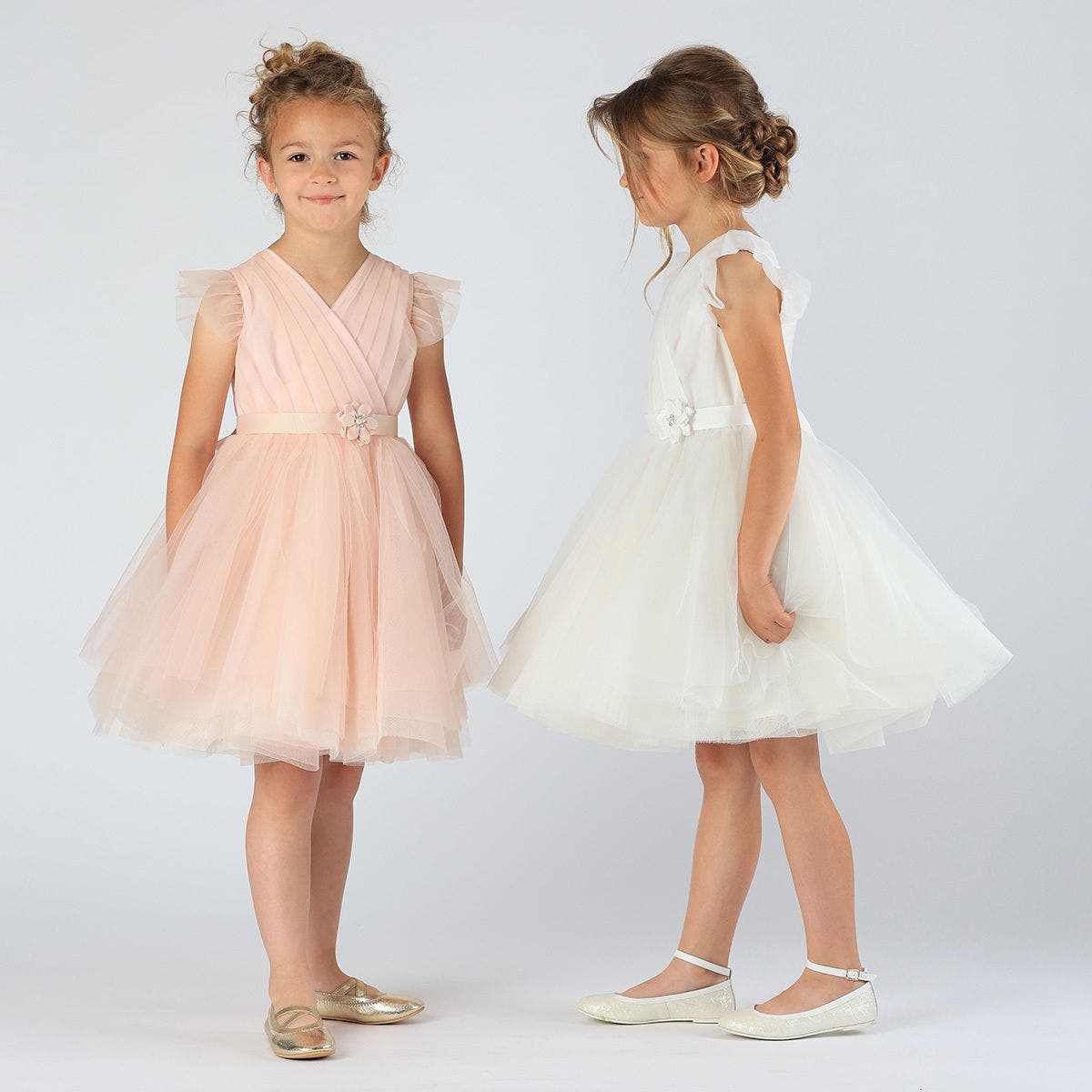Abito in tulle bambina top