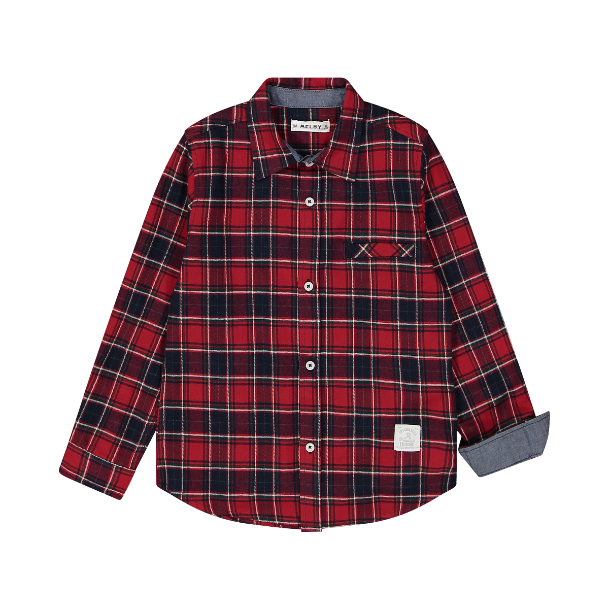 Camicia bambino in flanella