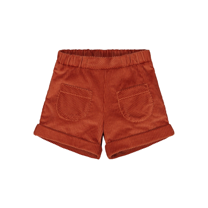 Shorts In Velluto Per Neonata Melby