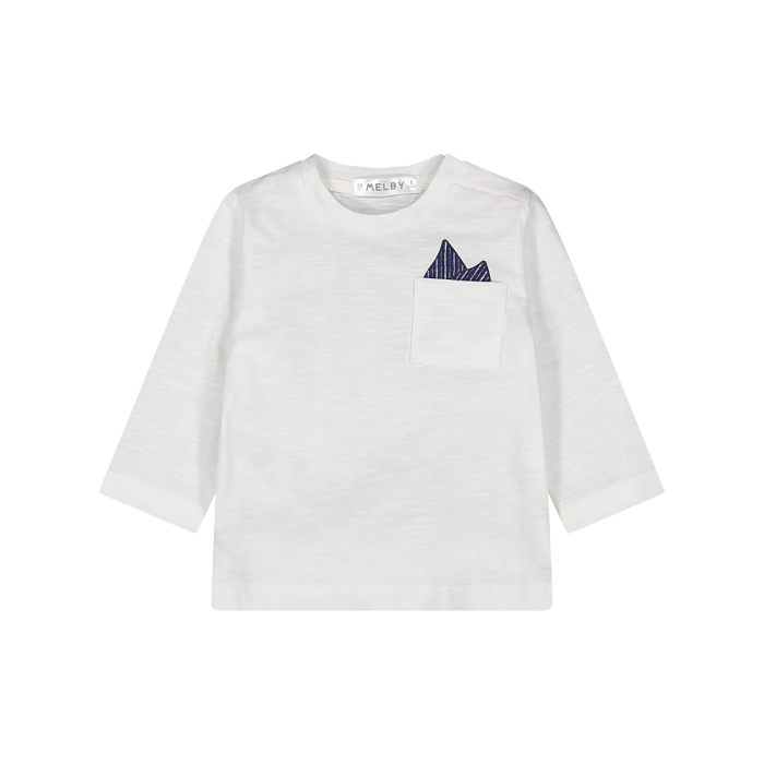 T shirt Da Bambino In Jersey Con Taschino Stampato Melby