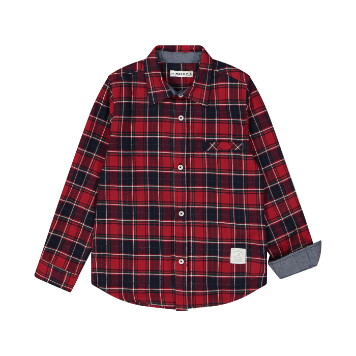 Camicia Bambino In Flanella Melby